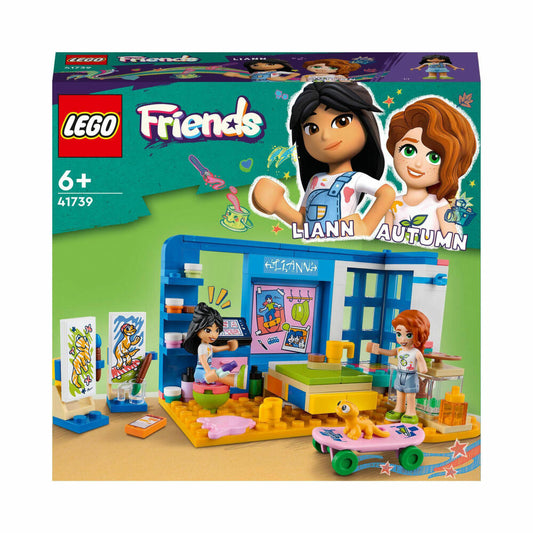 LEGO Friends Lianns Zimmer, 204-tlg., Bauset, Konstruktionsset, Bausteine, Spielzeug, ab 6 Jahre, 41739