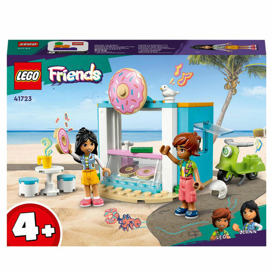 LEGO Friends Donut-Laden, 63-tlg., Bauset, Konstruktionsset, Bausteine, Spielzeug, ab 4 Jahre, 41723