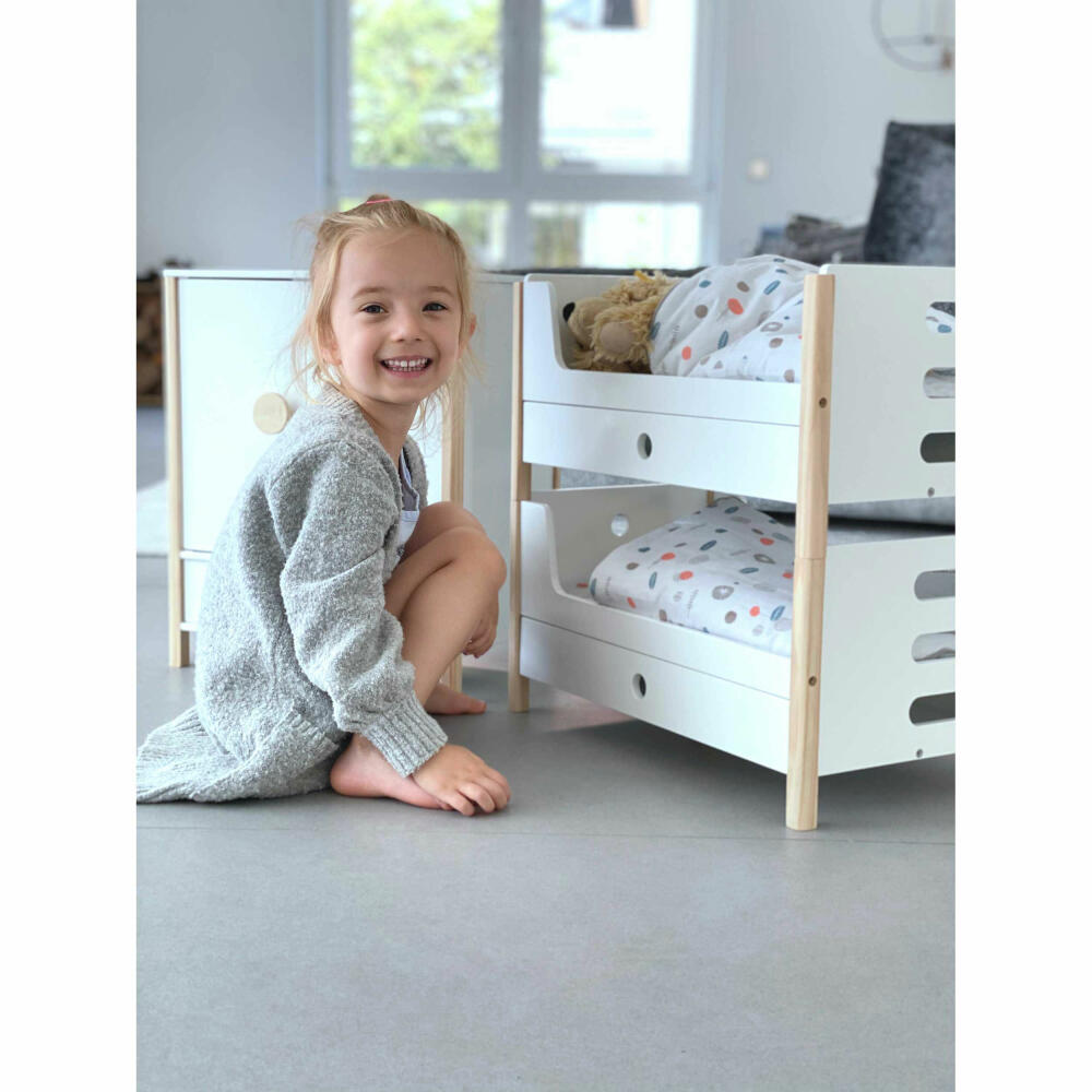 Legler Small Foot Puppenhochbett Little Button, Spielzeug, ab 3 Jahre, 11811