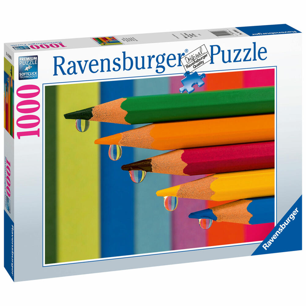 Ravensburger Buntstifte, Erwachsenenpuzzle, Erwachsenen Puzzle, 1000 Teile, 16998