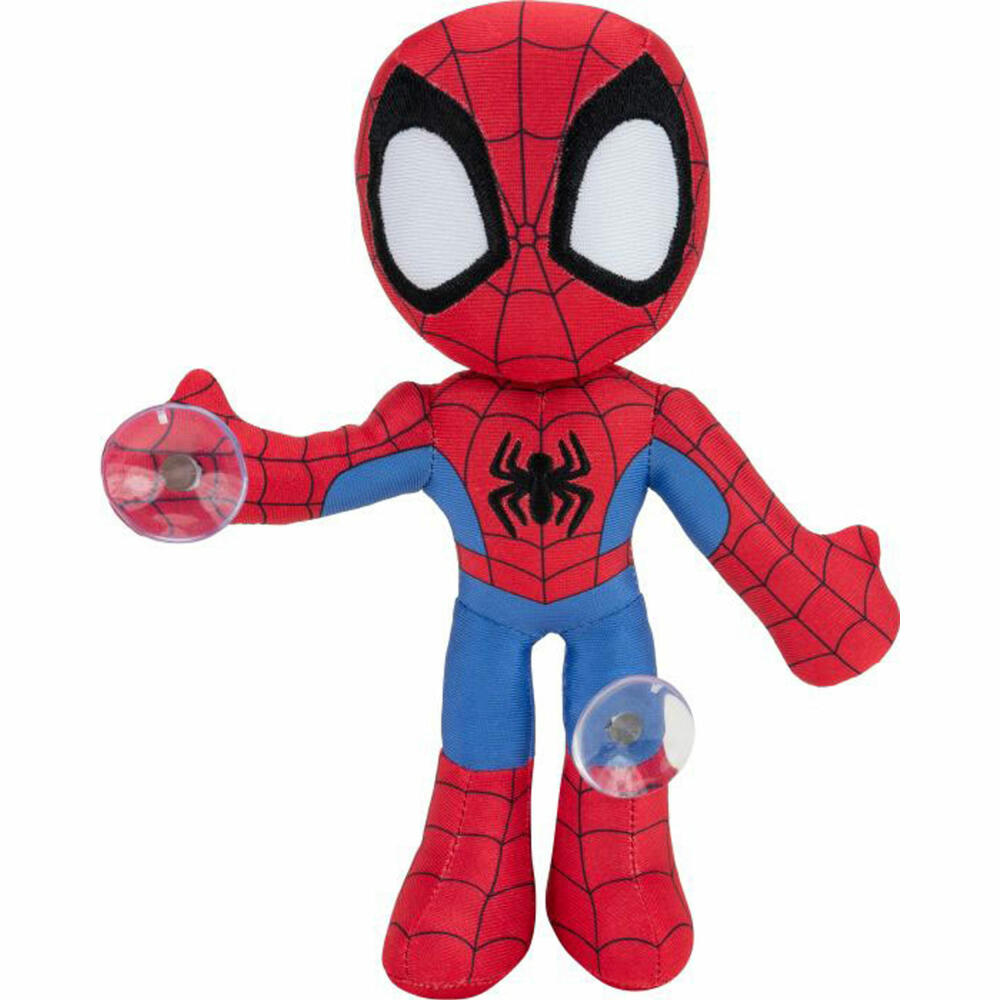 Spiderman Spidey - Plüschfigur mit Saugnäpfen - Spidey