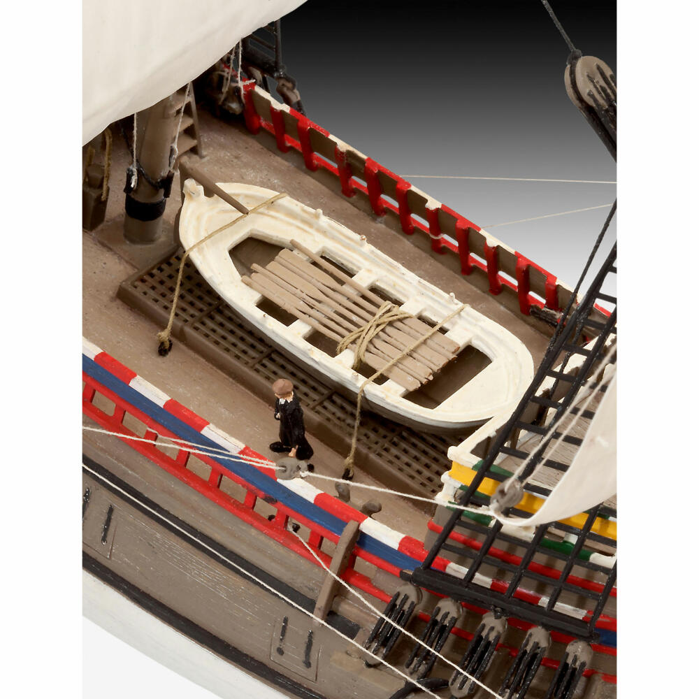 Revell Modellbausatz Geschenkset Mayflower 400th Anniversary, Handelsschiff, Schiff, Modell Bausatz, 369 Teile, ab 12 Jahre, 05684