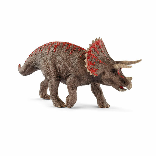 Schleich Dinosaurs Triceratops, Dinosaurier, Dino Saurier, Raubsaurier, Spielfigur, 9.8 cm, 15000