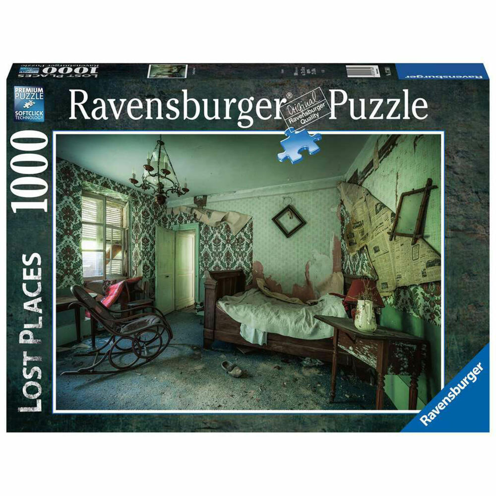 Ravensburger Lost Places Crumbling Dreams, Puzzle, Erwachsenenpuzzle, Premium Qualität, 1000 Teile, 17360