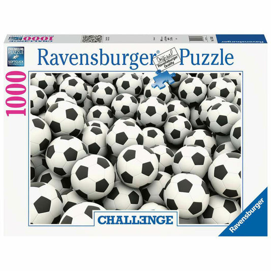 Ravensburger Puzzle Fußball Challenge, Erwachsenenpuzzle, 1000 Teile, ab 14 Jahren, 17363