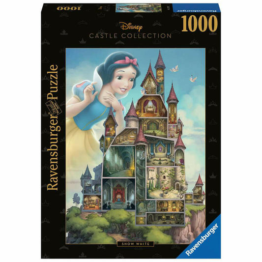 Ravensburger Puzzle Disney Castles: Snow White, Erwachsenenpuzzle, 1000 Teile, ab 14 Jahren, 17329