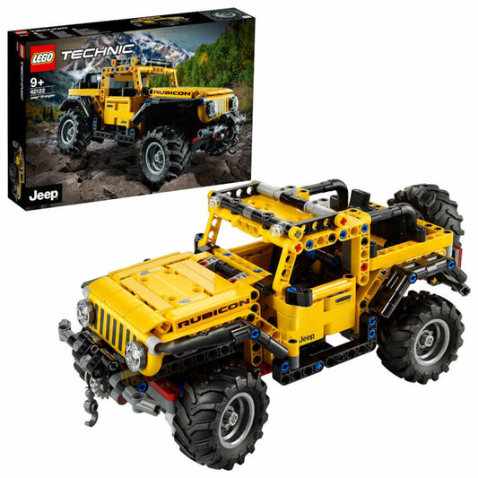 LEGO Technic Jeep Wrangler, 665-tlg., Bauset, Konstruktionsset, Bausteine, Spielzeug, ab 9 Jahre, 42122