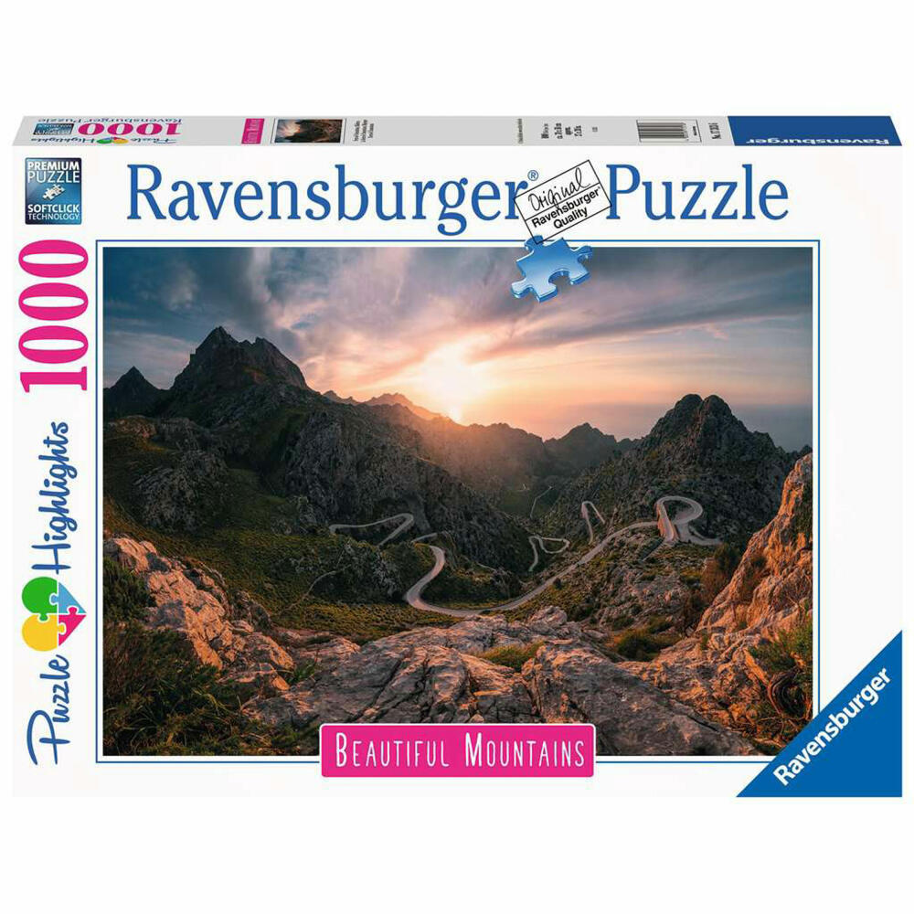 Ravensburger Puzzle Serra de Tramuntana, Mallorca, Erwachsenenpuzzle, 1000 Teile, ab 14 Jahren, 17313