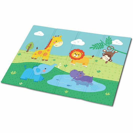 SpielMaus Baby Krabbelmatte 120 x 90 cm