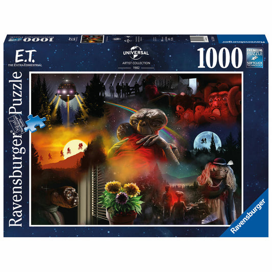 Ravensburger Universal VAULT Movie Collection E.T., Erwachsenenpuzzle, Puzzle, 1000 Teile, 17148