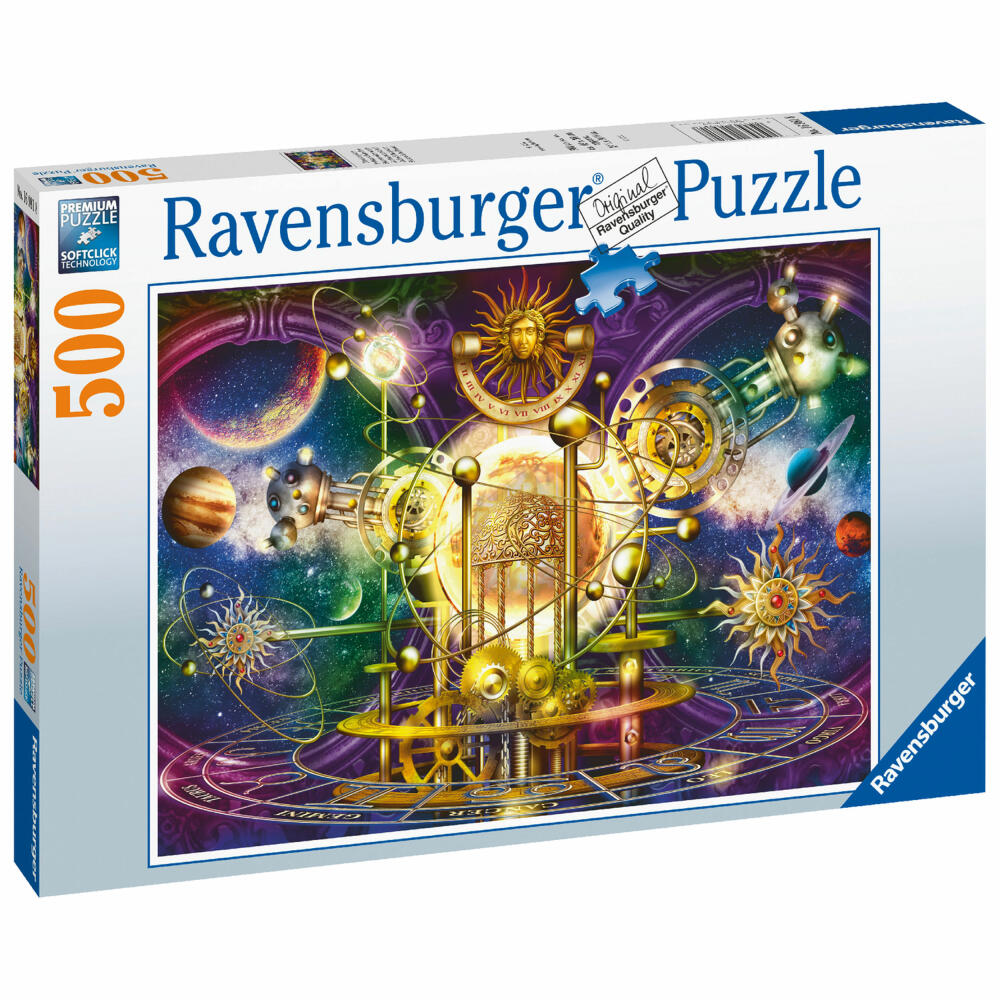 Ravensburger Planetensystem, Erwachsenenpuzzle, Erwachsenen Puzzle, 500 Teile, 16981