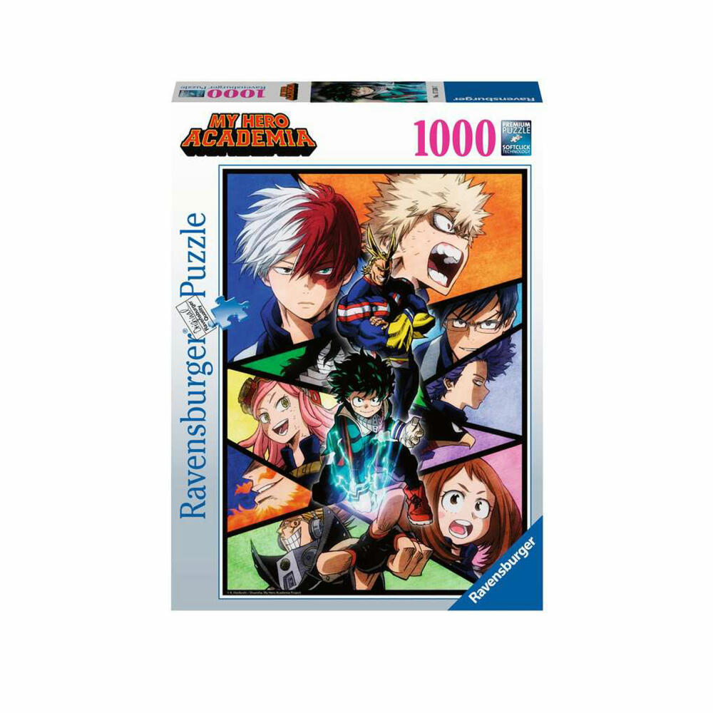 Ravensburger My Hero Academia, 1000 Teile, Erwachsenenpuzzle, Puzzle für Erwachsene, 17530