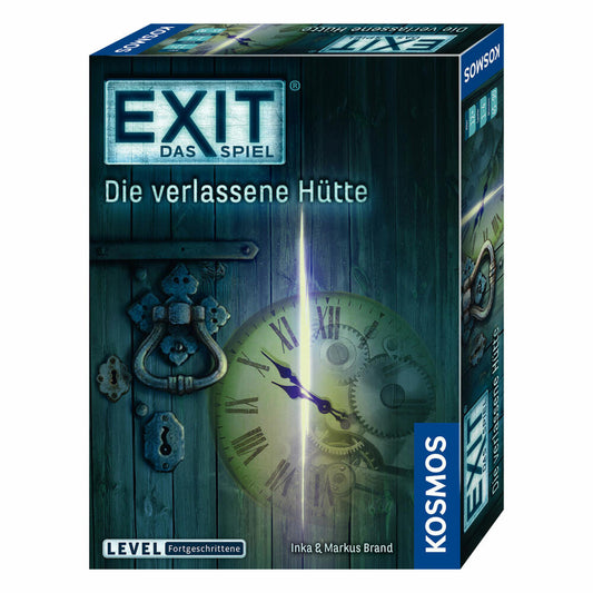 KOSMOS Exit - Das Spiel - Die verlassene Hütte, Escape-Spiel, Spiel, Level Fortgeschrittene, ab 12 Jahren, 692681