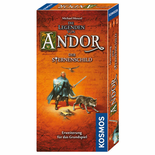 KOSMOS Die Legenden von Andor - Der Sternenschild, Erweiterung zum Grundspiel, Abenteuer und Strategie, Spiel, ab 10 Jahren, 691936