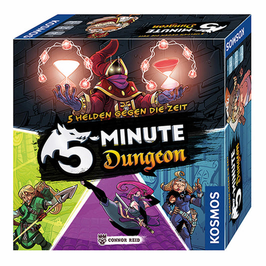 KOSMOS 5-Minute Dungeon, Realtime-Spiel, kooperatives Real Time Spiel, ab 8 Jahren, 692889