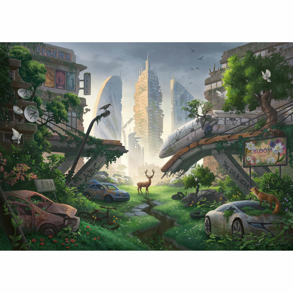 Ravensburger Exit Puzzle Jonas, Erwachsenenpuzzle, Ratespiel, Rästel, Escape, Puzzles, 368 Teile, 17121