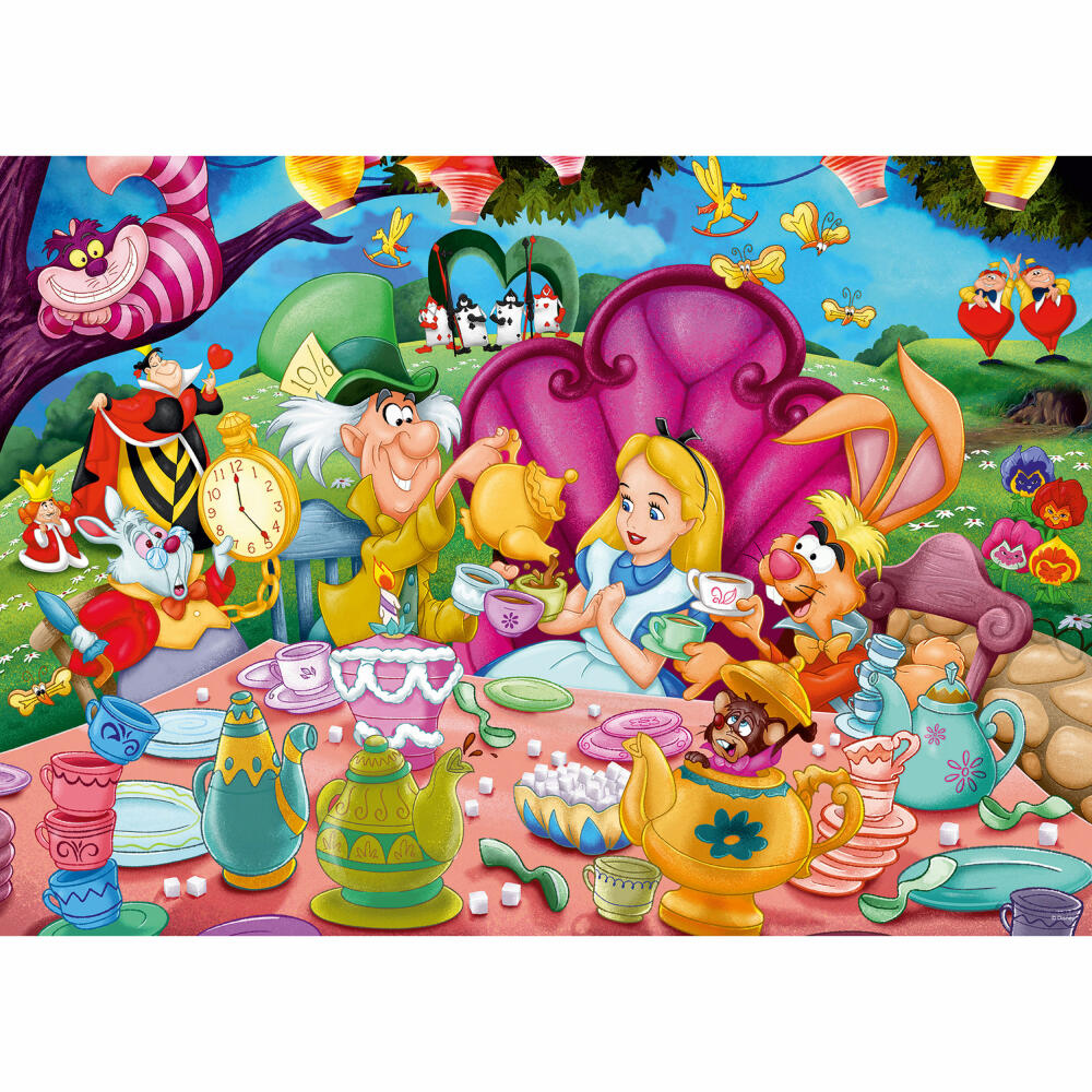 Ravensburger Alice im Wunderland, Puzzle, Erwachsenenpuzzle, Erwachsenen Puzzles, 1000 Teile, 16737