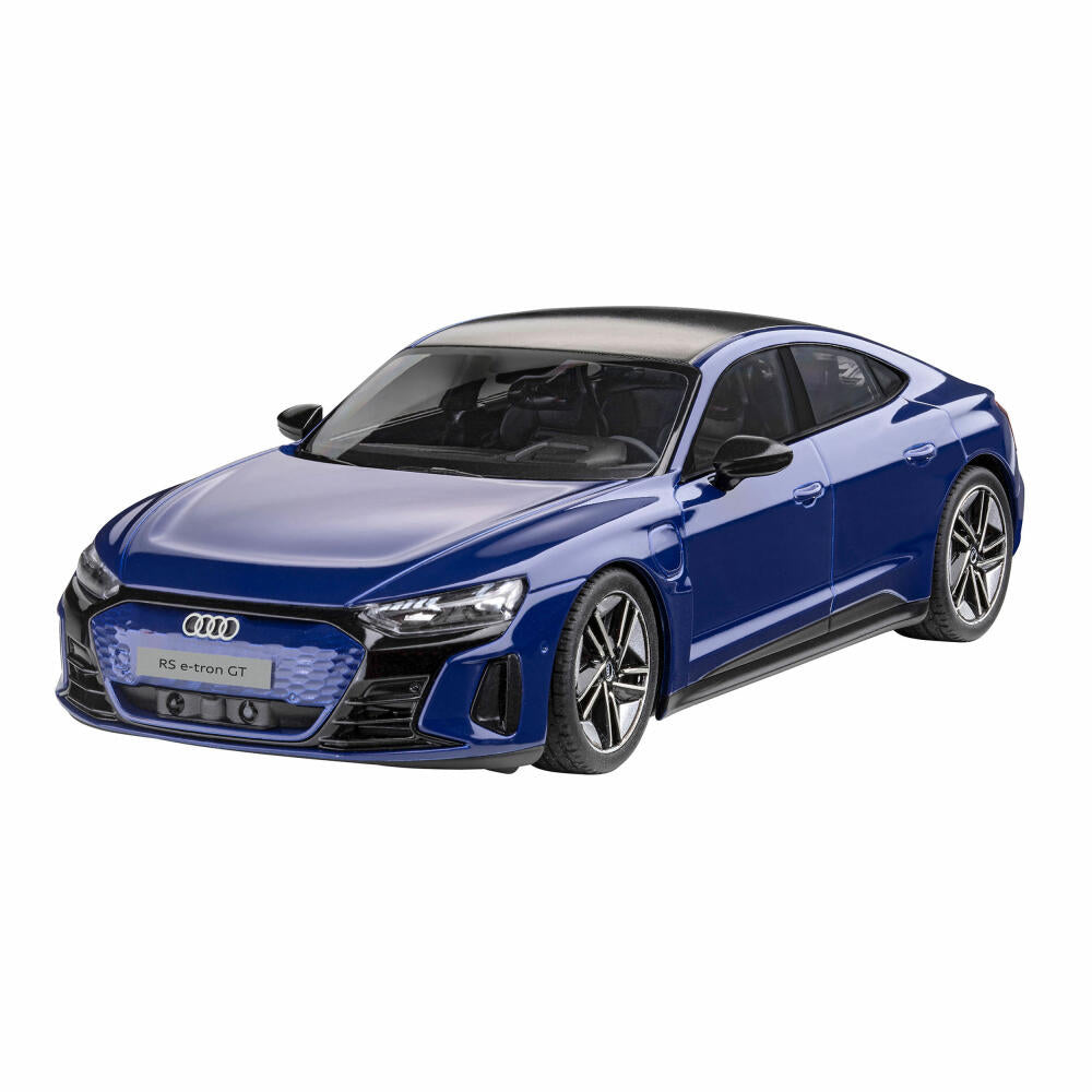 Revell Bausatz Audi e-tron GT, Modellbausatz, Easy Click System, ohne Kleben, 60 Teile, ab 10 Jahre, 07698