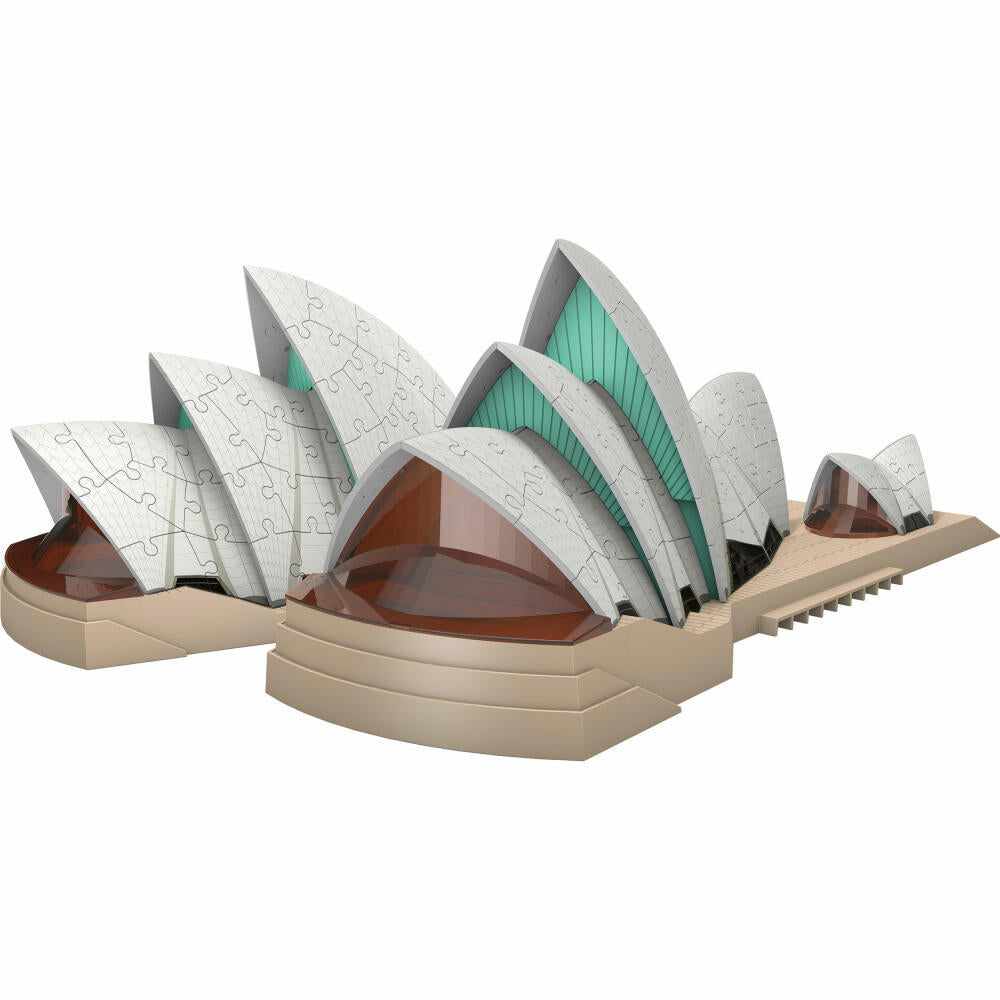 Ravensburger Sydney Opera, 3D Puzzle Bauwerke, Erwachsenenpuzzle, Australien, 216 Teile, 11243