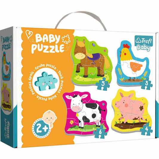 Trefl Baby Puzzle Bauernhoftiere