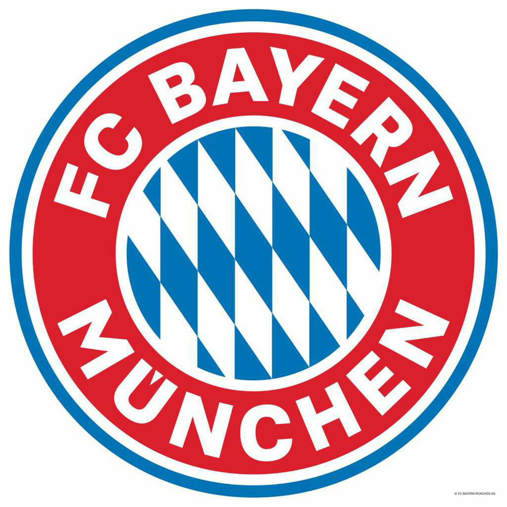 Ravensburger FC Bayern Logo, Rund, Puzzle, Erwachsenenpuzzle, Premium Qualität, 500 Teile, 17452