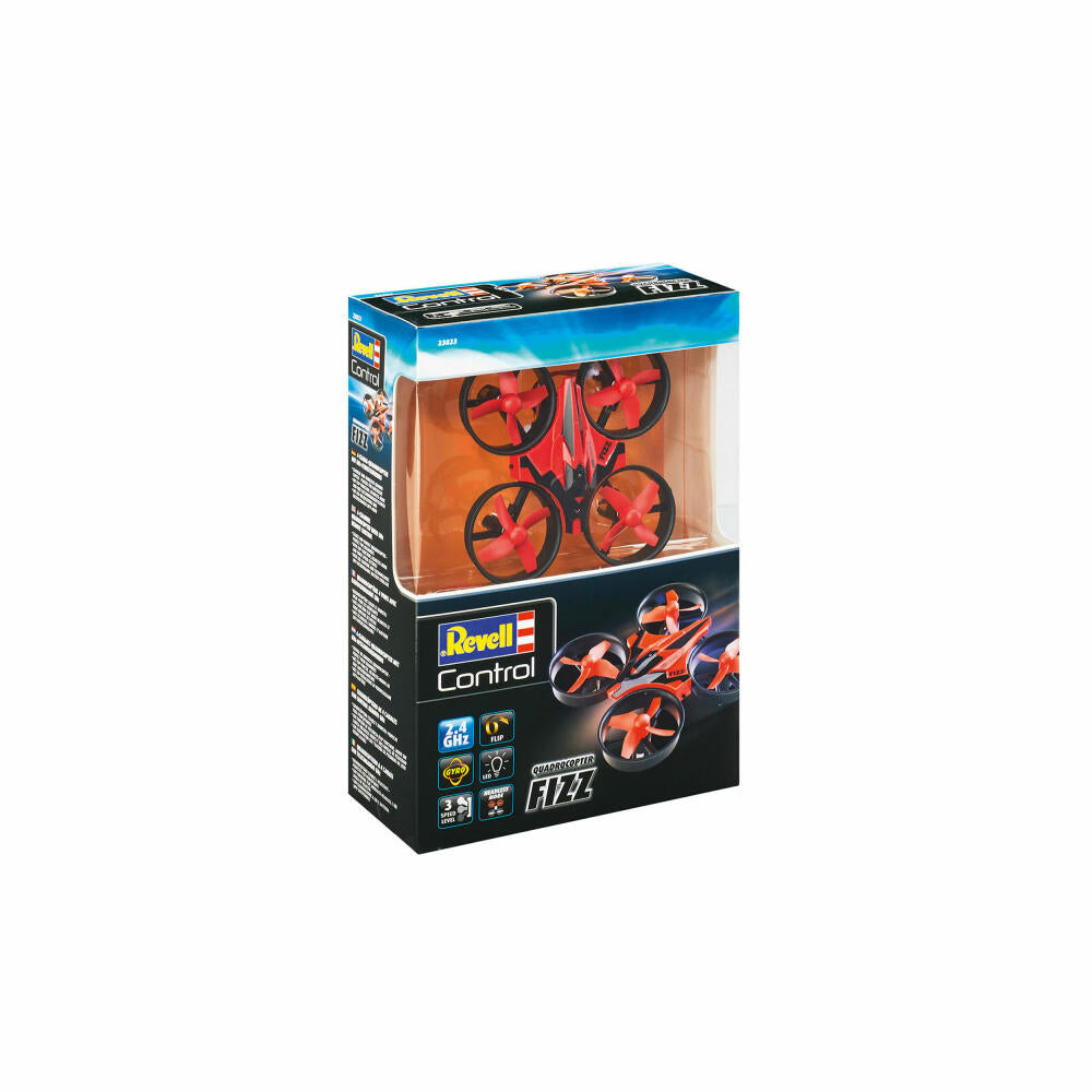 Revell Control Quadcopter Fizz, ferngesteuerte Mini-Drohne, 2.4 GHz, ab 8 Jahren, 23823