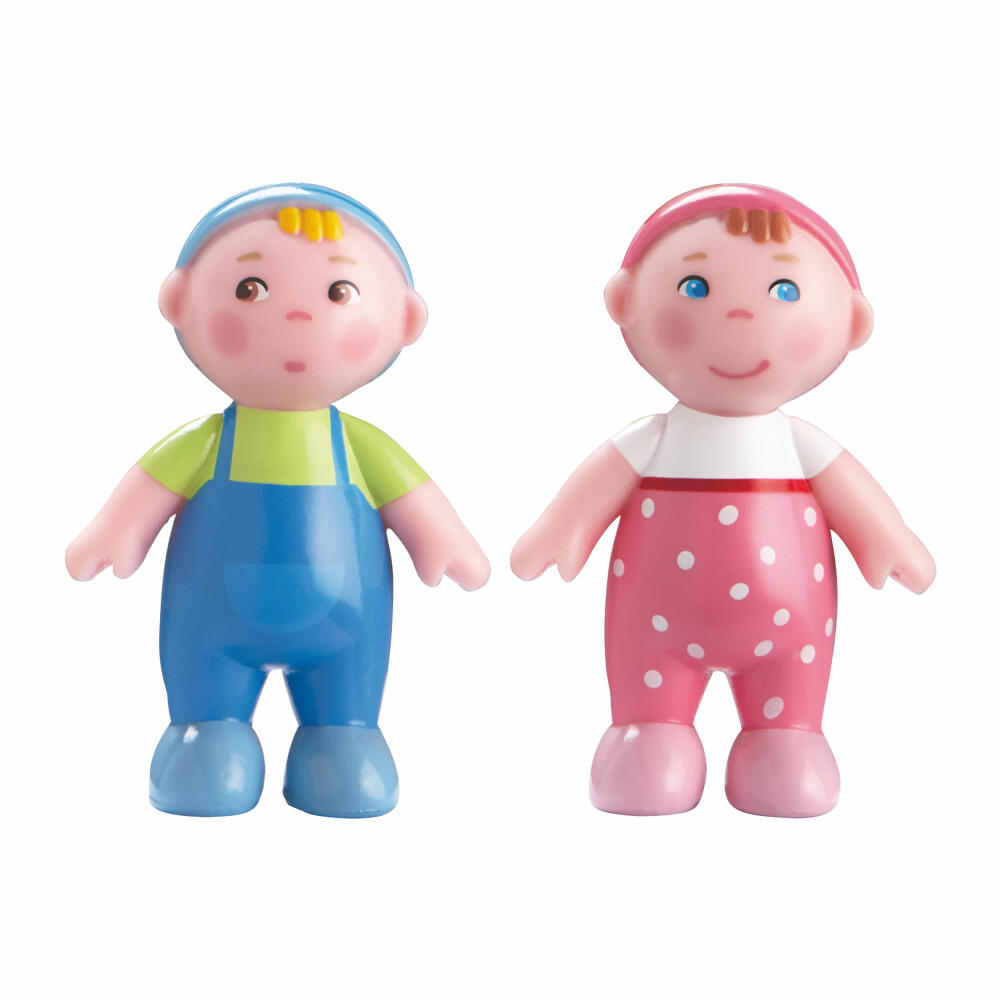 HABA Little Friends Babys Marie und Max, Kinder Spiel, Kinderpuppe, Puppenspiel, Spielzeug, 302010