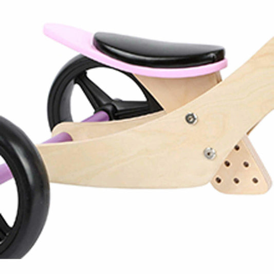 Legler Laufrad-Trike 2 in 1 Rosa, Spielzeug, ab 12 Monate, 11612