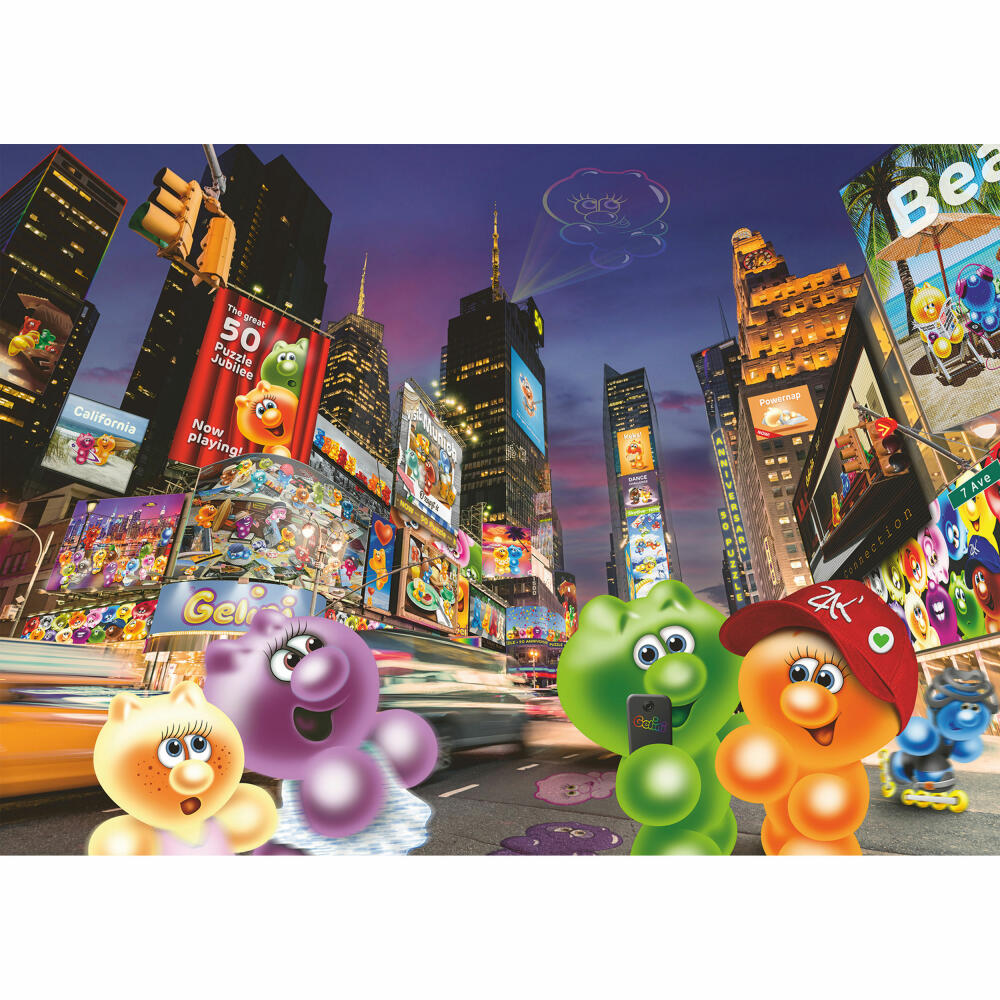 Ravensburger Gelini am Time Square, Erwachsenenpuzzle, Puzzle, 1000 Teile, 17083