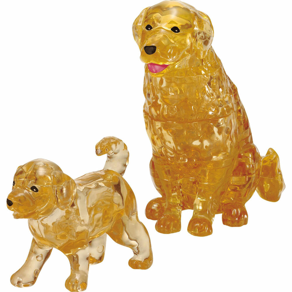 HCM Crystal Puzzle - Golden Retrieverpaar