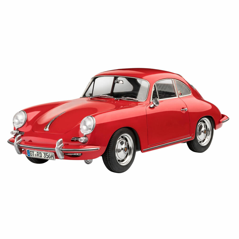 Revell Modellbausatz Porsche 356 B Coupé, Sportwagen, Easy-Click-System, ohne Kleben, 127 Teile, ab 10 Jahren, 07679