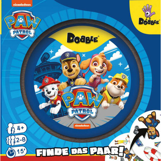 Asmodee Dobble Paw Patrol, Kartenspiel, Kinderspiel, Gesellschaftsspiel, ab 4 Jahren, ZYGD0033