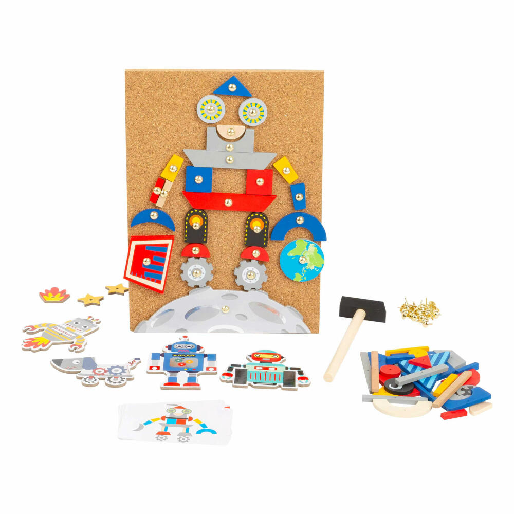 Legler Small Foot Hämmerchenspiel Roboter, Spielzeug, ab 6 Jahre, 11572