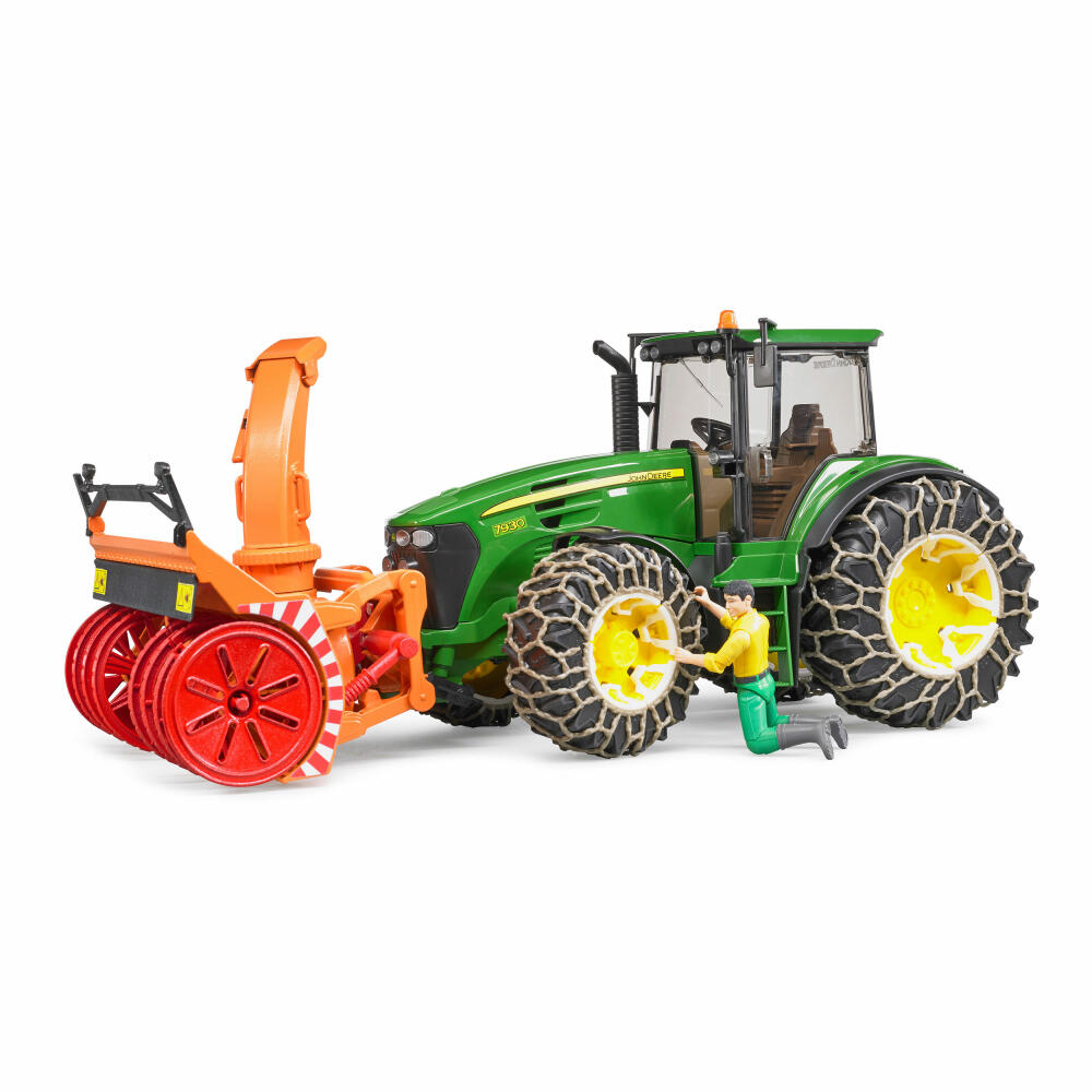 Bruder Nutzfahrzeuge Schneefräse, Traktor, Modellfahrzeug, Modell Fahrzeug, Spielzeug, Zubehör, 02349