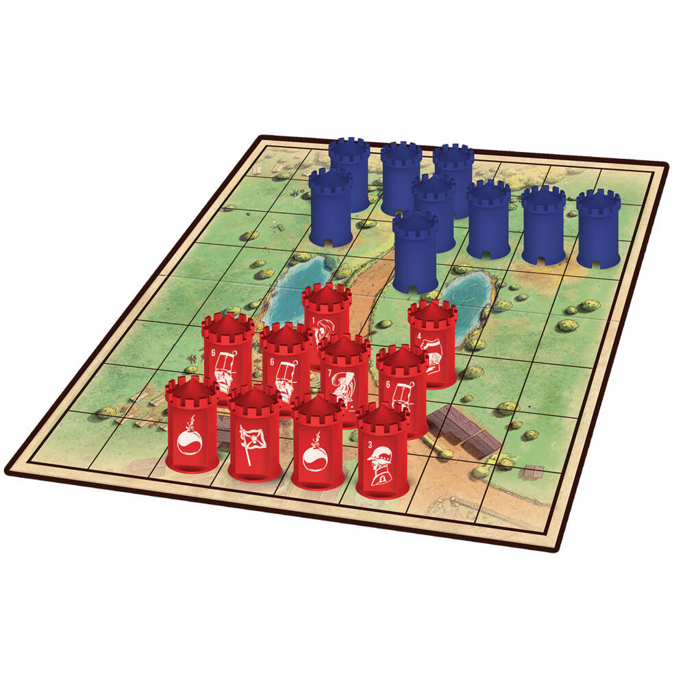 Jumbo Spiele Stratego Quick Battle, Strategiespiel, Reisespiel, Gesellschaftsspiel, Mitbringspiel, 19820