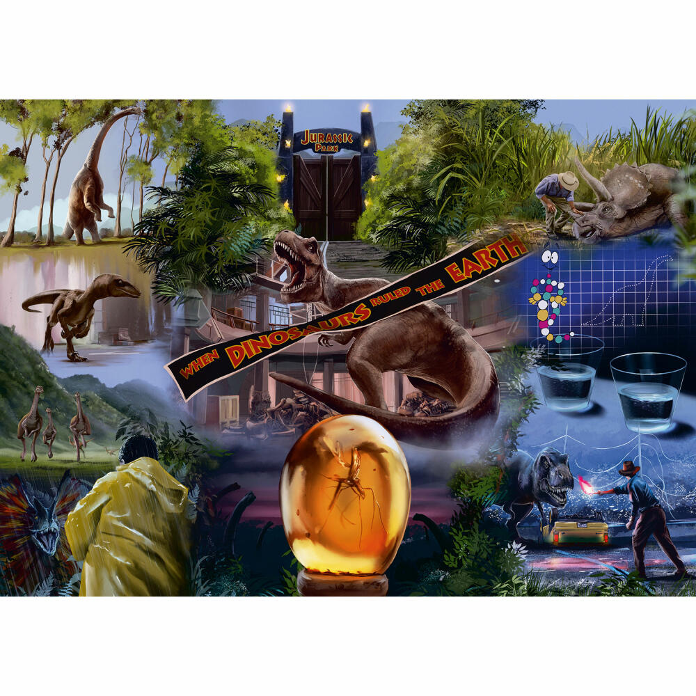 Ravensburger Jurassic Park, Erwachsenenpuzzle, Erwachsenen Puzzle, 1000 Teile, 17147