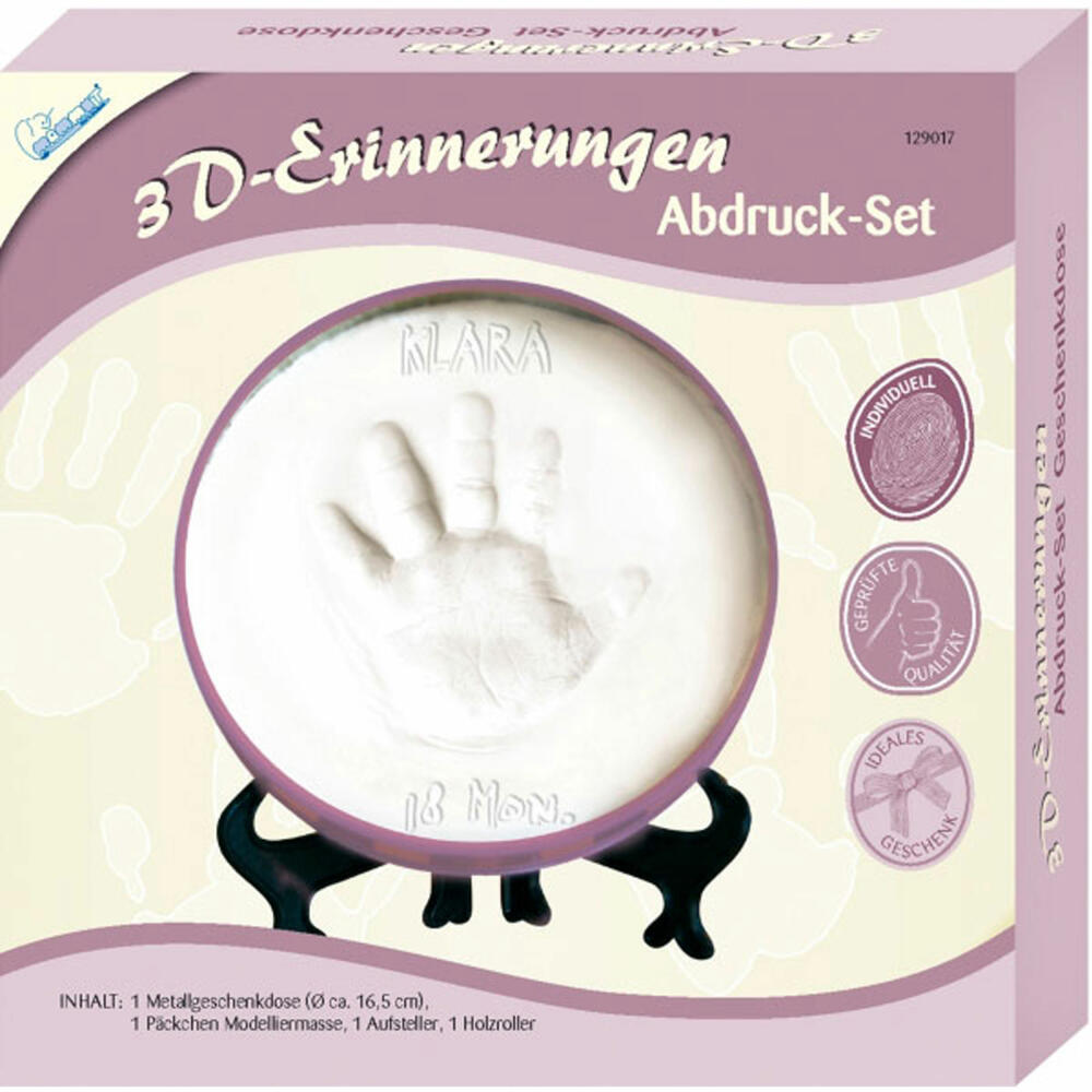 MAMMUT 3D-Erinnerungen Abdruck-Set-Geschenk