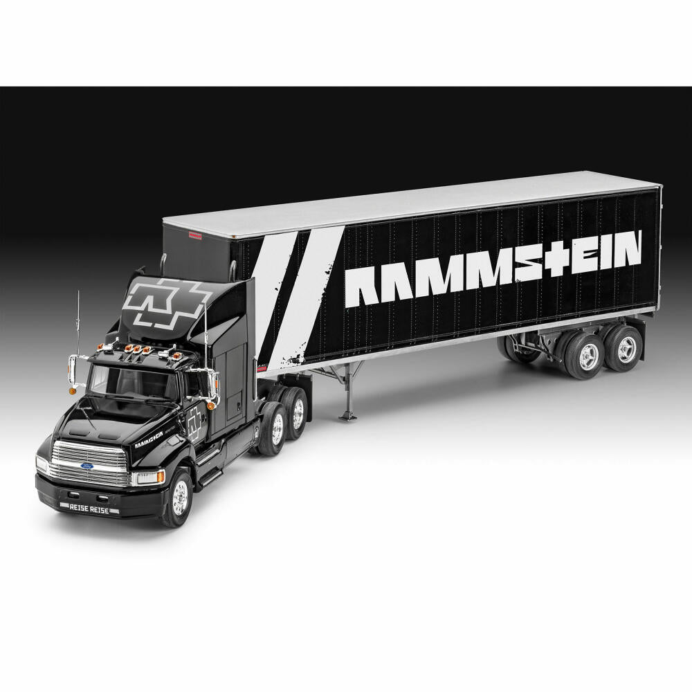 Revell Modellbausatz Geschenkset Tour Truck Rammstein, Modell Bausatz, Band, 96 Teile, ab 10 Jahre, 07658