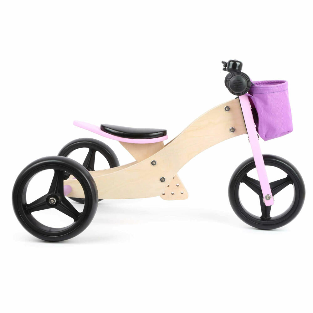 Legler Laufrad-Trike 2 in 1 Rosa, Spielzeug, ab 12 Monate, 11612
