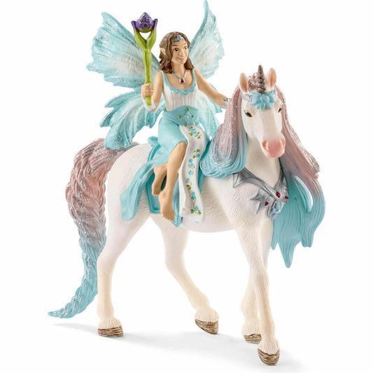 Schleich bayala Eyela mit Prinzessinnen-Einhorn, Spielfigur, Figur, Pferd, ab 5 Jahre, 70569