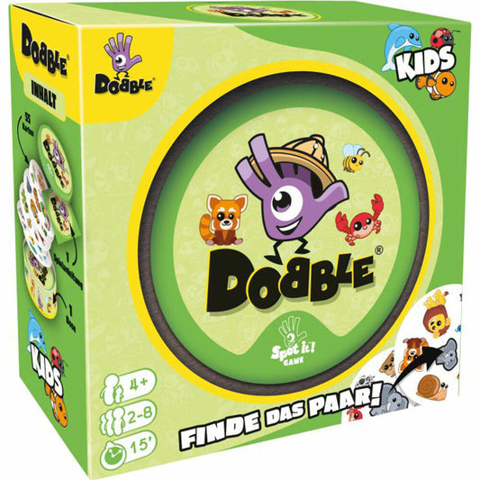 Asmodee Dobble Kids, Kartenspiel, Kinderspiel, Gesellschaftsspiel, ab 4 Jahren, ZYGD0031