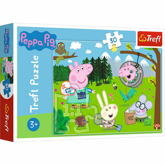 Trefl Puzzle 30 Teile - Waldausflug / Peppa Pig