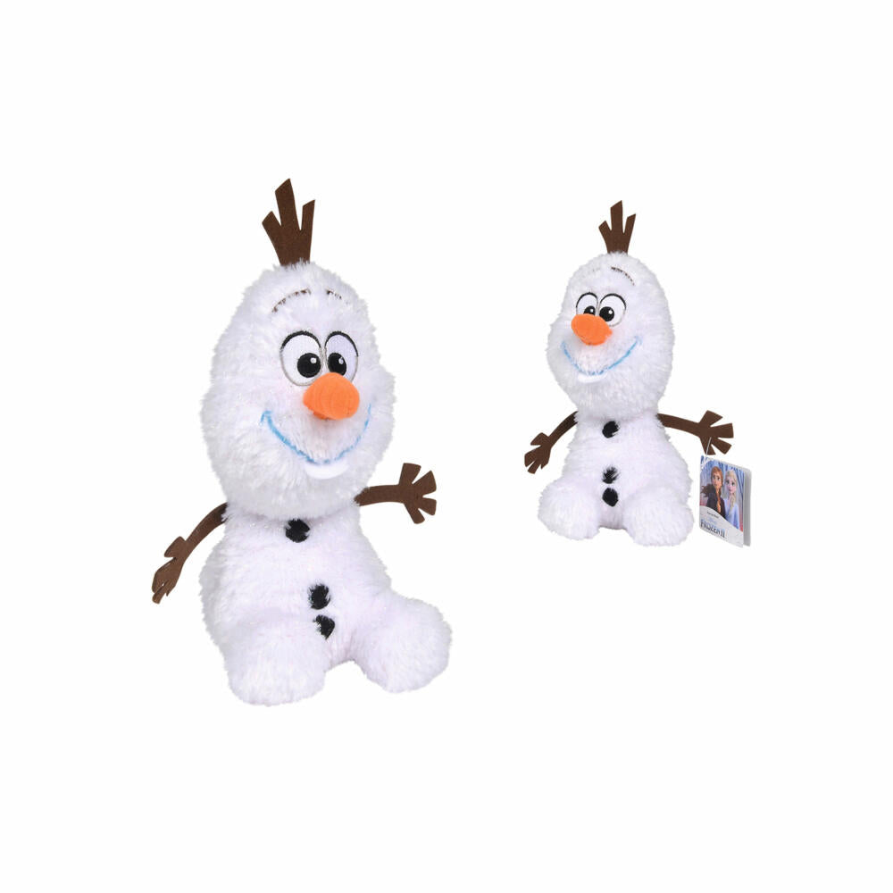 Simba Disney Frozen 2 Friends Olaf, Kuscheltier, Plüschtier, Stofftier, Stofffigur, Eiskönigin, 25 cm, 6315877641