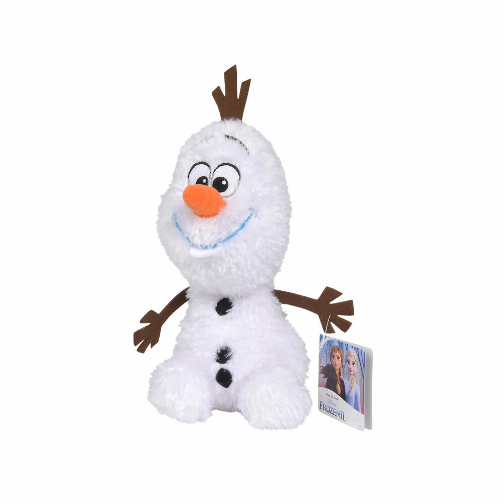 Simba Disney Frozen 2 Friends Olaf, Kuscheltier, Plüschtier, Stofftier, Stofffigur, Eiskönigin, 25 cm, 6315877641