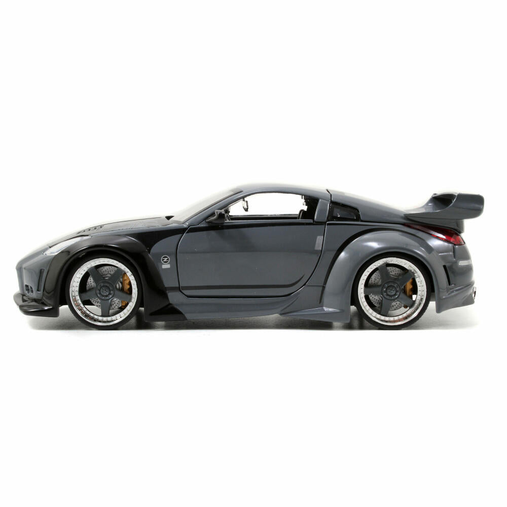 Jada Fast & Furious 2003 Nissan 350Z, Modellauto, Modell Auto, Modellfahrzeug, Maßstab 1:24, 253203006