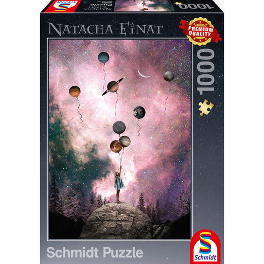 Schmidt Spiele Planet Sehnsucht, Natacha Einat, Puzzle, Erwachsenenpuzzle, 1000 Teile, 59903
