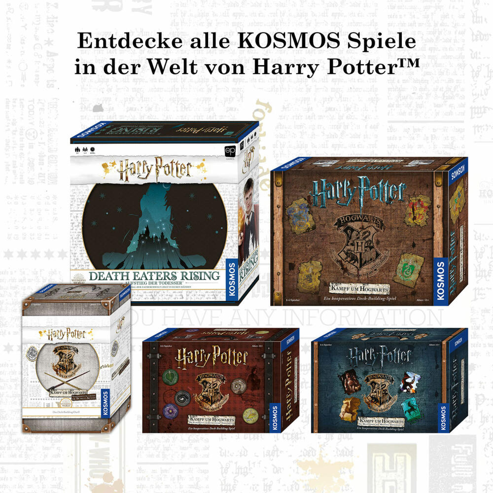 KOSMOS Harry Potter - Kampf um Hogwarts - Zauberkunst und Zaubertränke, Erweiterung, Familienspiel, 680800