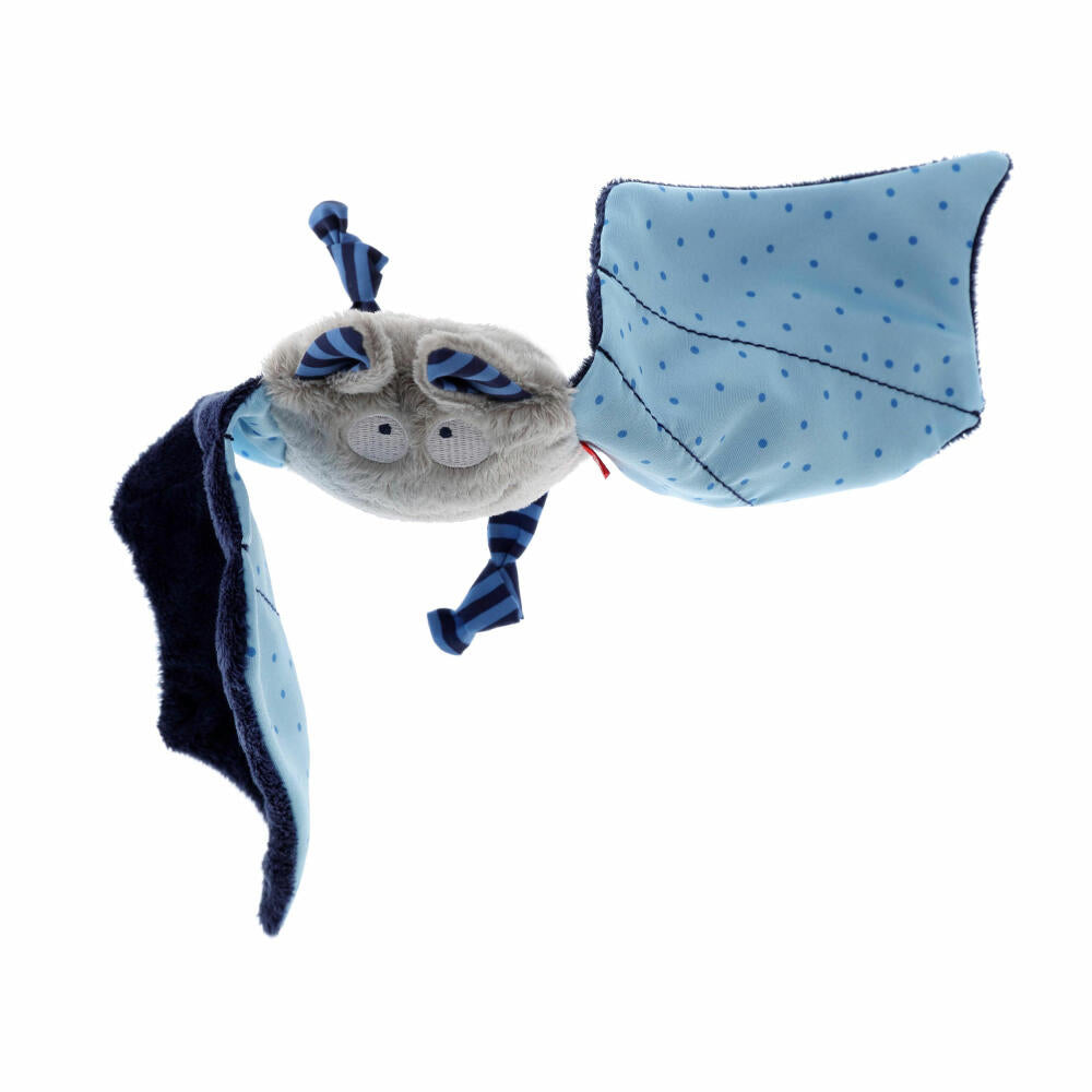 sigikid Schnuffeltuch Baby Bite Me! Fledermaus, Schmusetuch, Kuscheltuch, Babytuch, Schnuffel Tuch, Babyspielzeug, Baby Spielzeug, Polyester, 41099