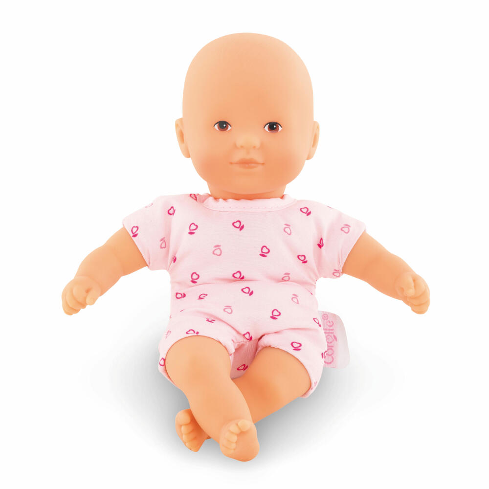 Corolle MPP Mini Calin Pink, Weichkörperpuppe, Babypuppe, Puppe, Spielzeug, Vanilleduft, 20 cm, 9000120130