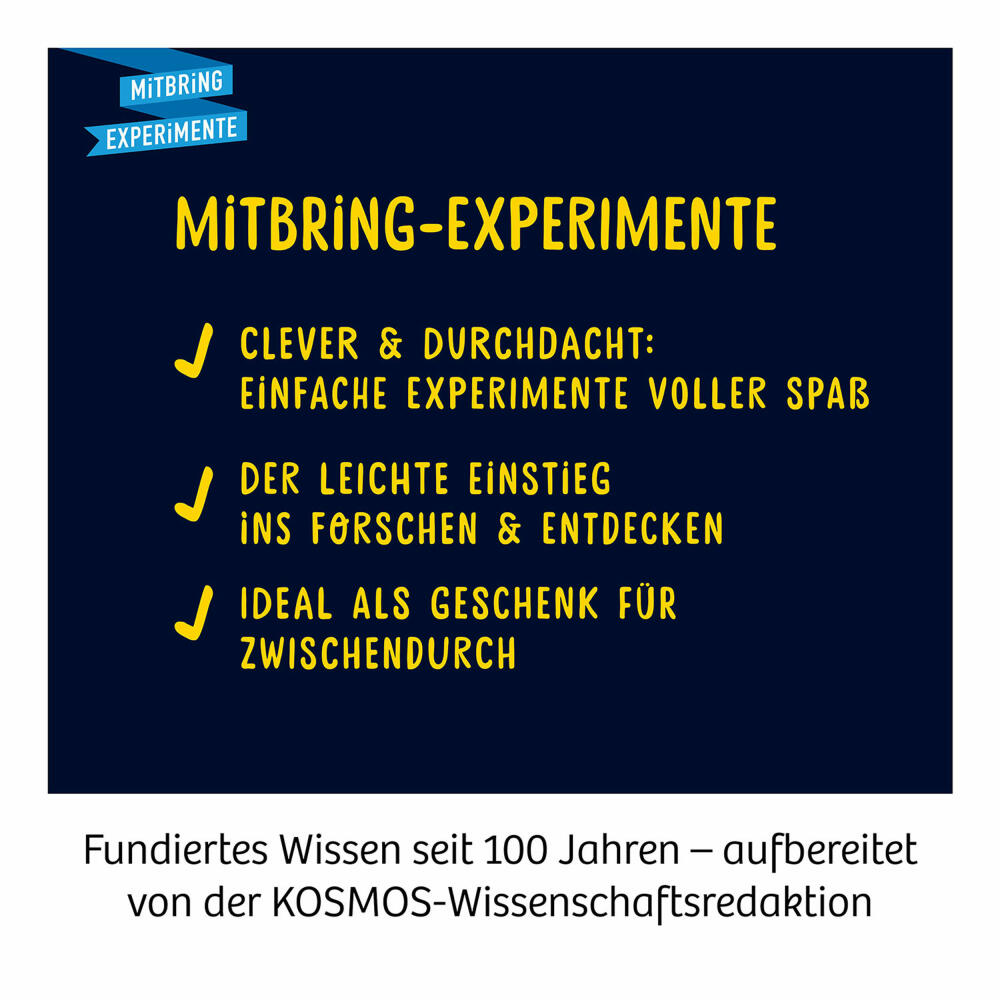KOSMOS Mitbring-Experimente Pharaonen-Schatz, Experimentierkasten, Experimente, Ausgrabung, Ausgrabungsblock, 658199